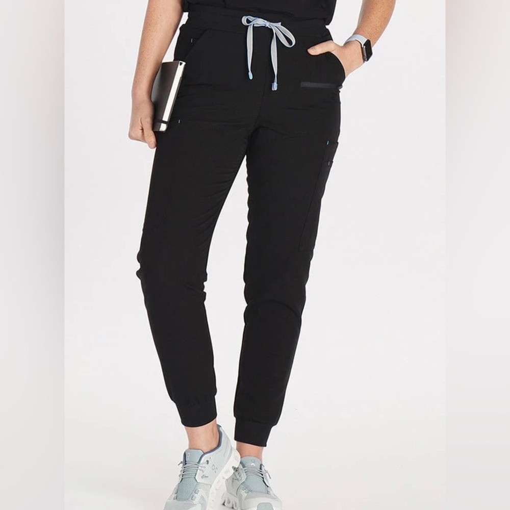 DOLAN’s XXXS P Jogger style black scrub bottoms